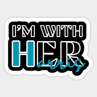 I'm With Her Kamala Harris Sticker